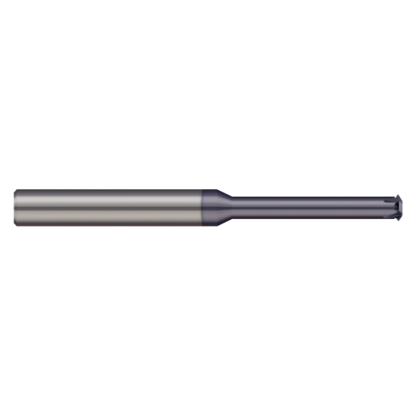 Micro 100 Thread Milling Cutter, Single Form, UN Threads, Solid Carbide Coated TM-250-18X